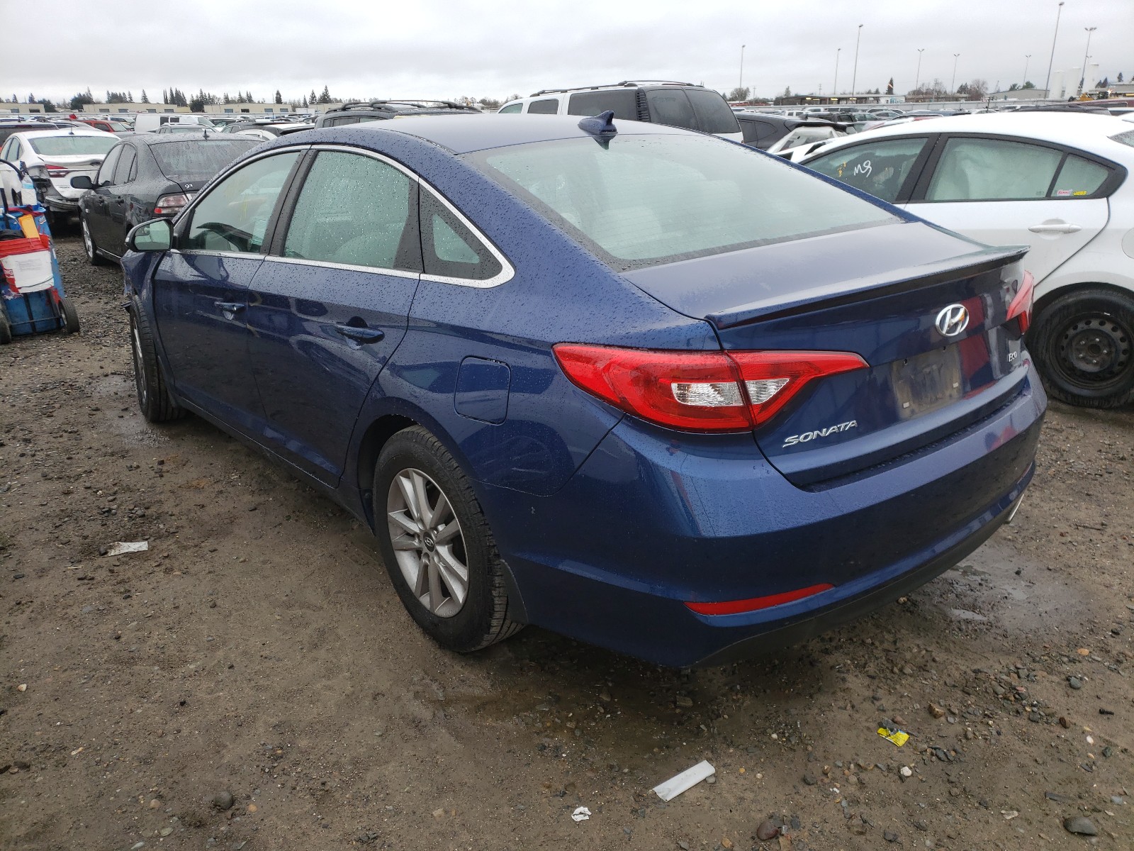 Photo 2 VIN: 5NPE24AA3FH162375 - HYUNDAI SONATA ECO 