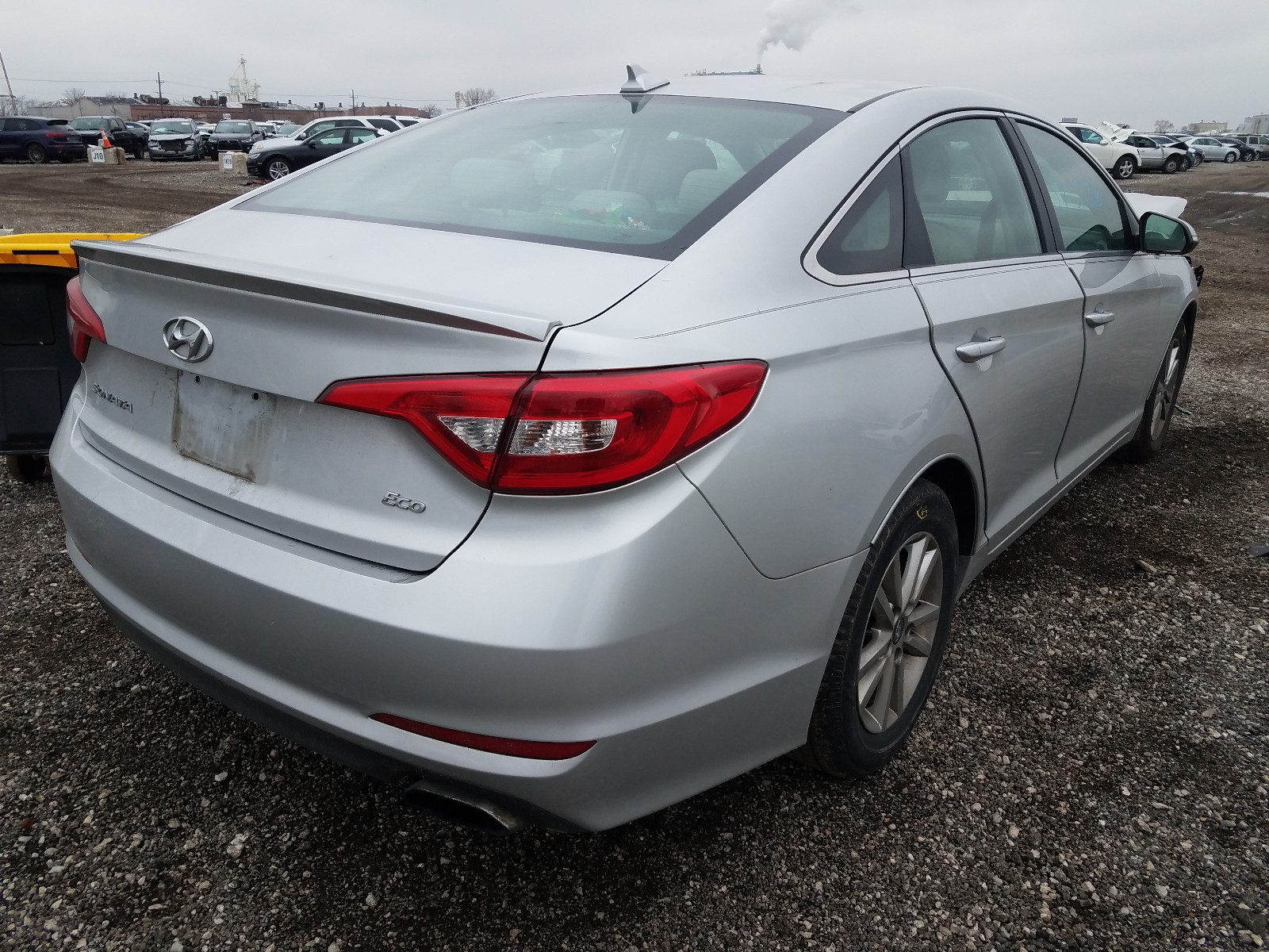 Photo 3 VIN: 5NPE24AA3GH350332 - HYUNDAI SONATA ECO 