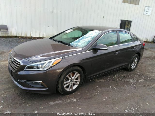 Photo 1 VIN: 5NPE24AA3GH420363 - HYUNDAI SONATA 