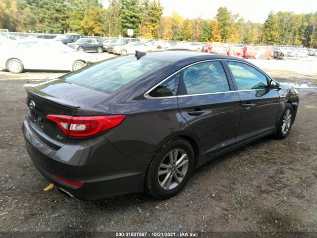 Photo 3 VIN: 5NPE24AA3GH420363 - HYUNDAI SONATA 