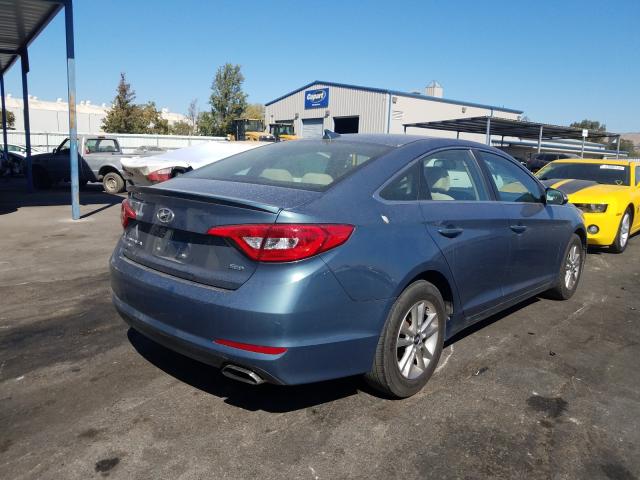 Photo 3 VIN: 5NPE24AA4FH144144 - HYUNDAI SONATA ECO 