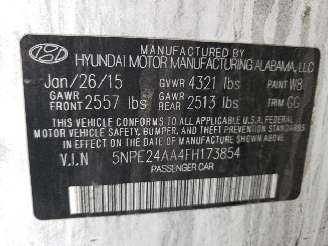 Photo 12 VIN: 5NPE24AA4FH173854 - HYUNDAI SONATA 