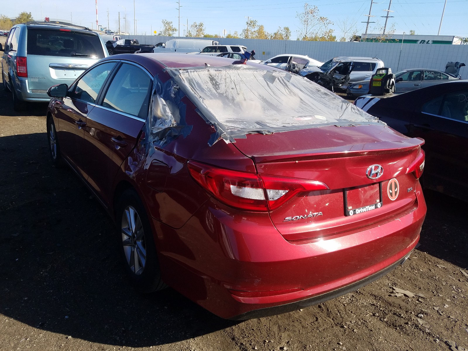 Photo 2 VIN: 5NPE24AA4GH399832 - HYUNDAI SONATA ECO 