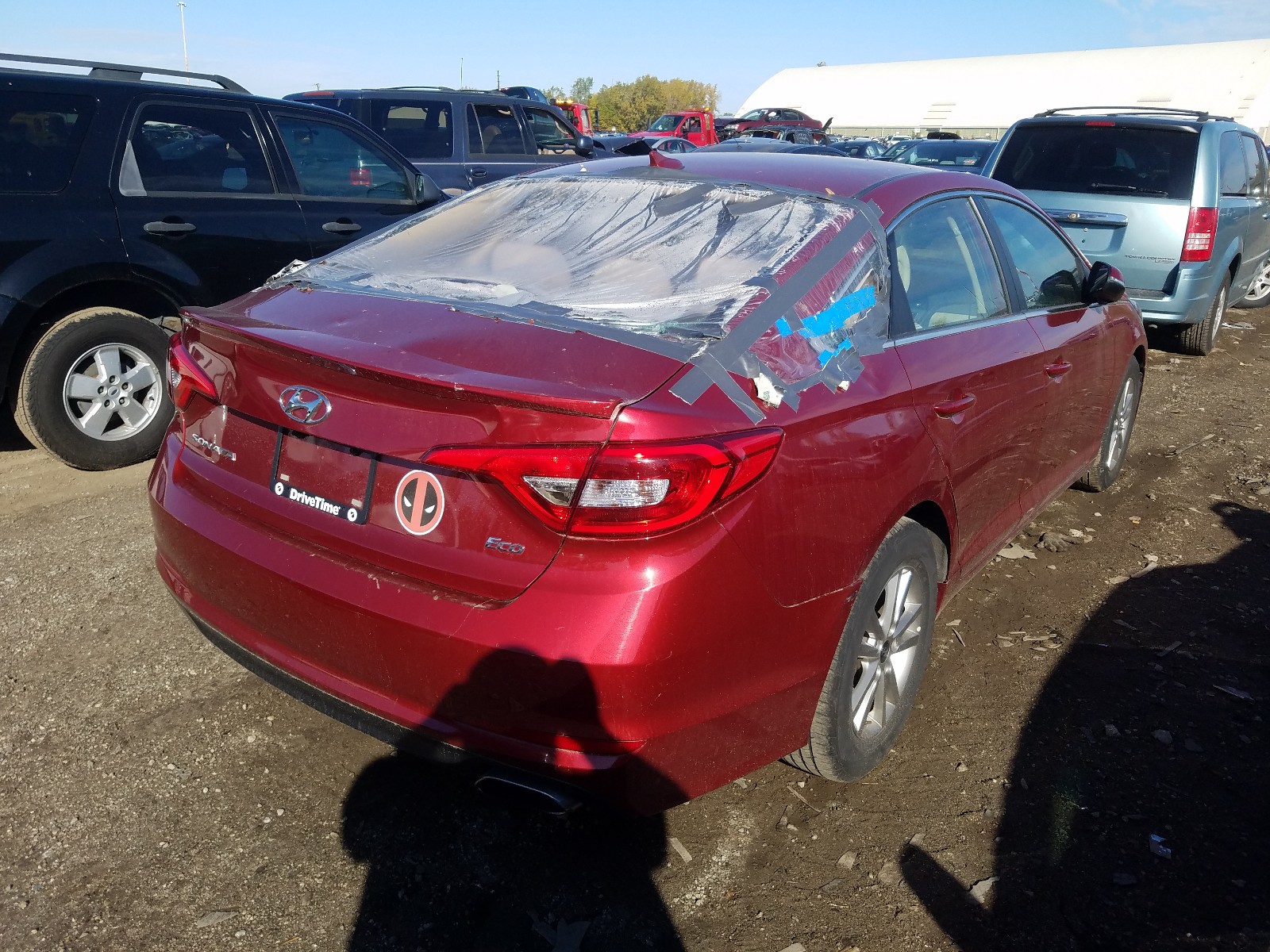 Photo 3 VIN: 5NPE24AA4GH399832 - HYUNDAI SONATA ECO 