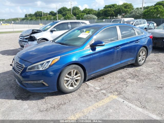 Photo 1 VIN: 5NPE24AA6FH129922 - HYUNDAI SONATA 