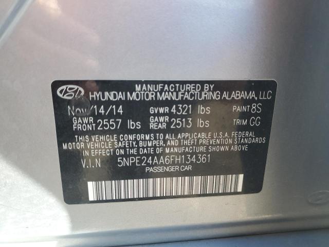 Photo 11 VIN: 5NPE24AA6FH134361 - HYUNDAI SONATA ECO 