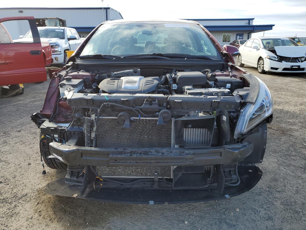 Photo 4 VIN: 5NPE24AA6GH435486 - HYUNDAI SONATA 