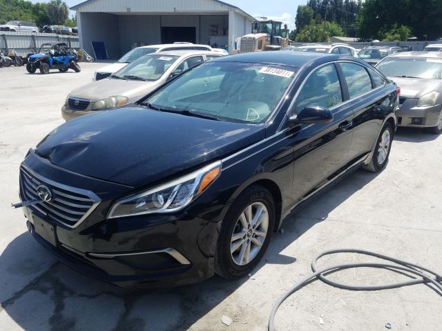 Photo 1 VIN: 5NPE24AA6HH443685 - HYUNDAI SONATA ECO 