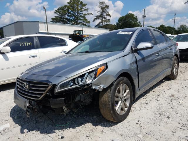 Photo 1 VIN: 5NPE24AA7FH114667 - HYUNDAI SONATA ECO 