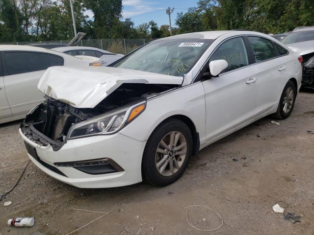 Photo 1 VIN: 5NPE24AA7GH427395 - HYUNDAI SONATA ECO 