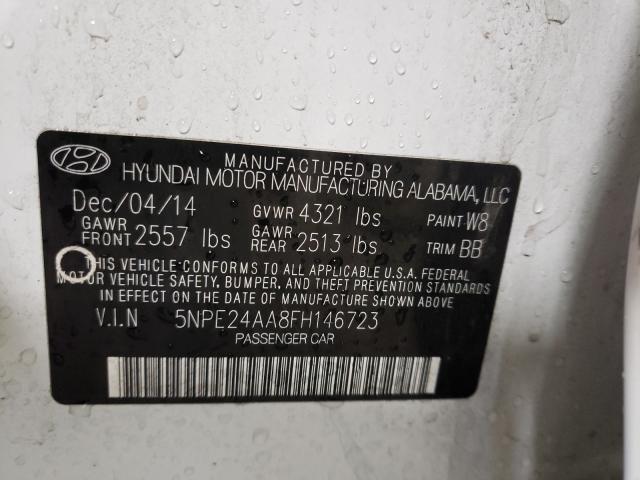 Photo 9 VIN: 5NPE24AA8FH146723 - HYUNDAI SONOTA 