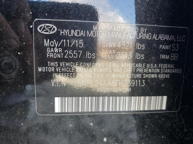 Photo 11 VIN: 5NPE24AA8FH239113 - HYUNDAI SONATA ECO 