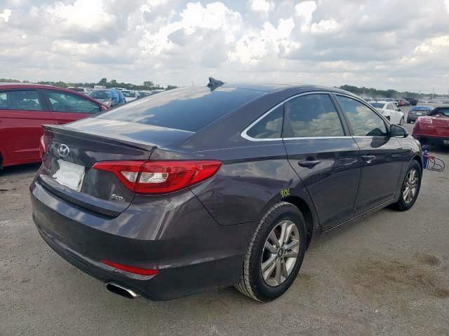 Photo 3 VIN: 5NPE24AA8HH455868 - HYUNDAI SONATA ECO 