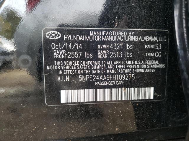 Photo 11 VIN: 5NPE24AA9FH109275 - HYUNDAI SONATA ECO 