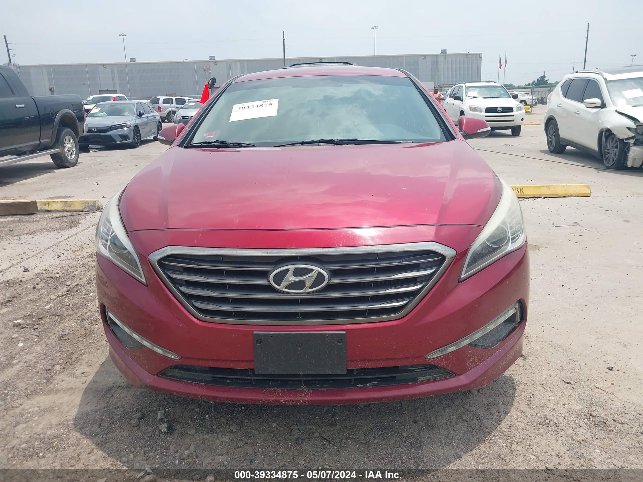 Photo 11 VIN: 5NPE24AA9FH244448 - HYUNDAI SONATA 