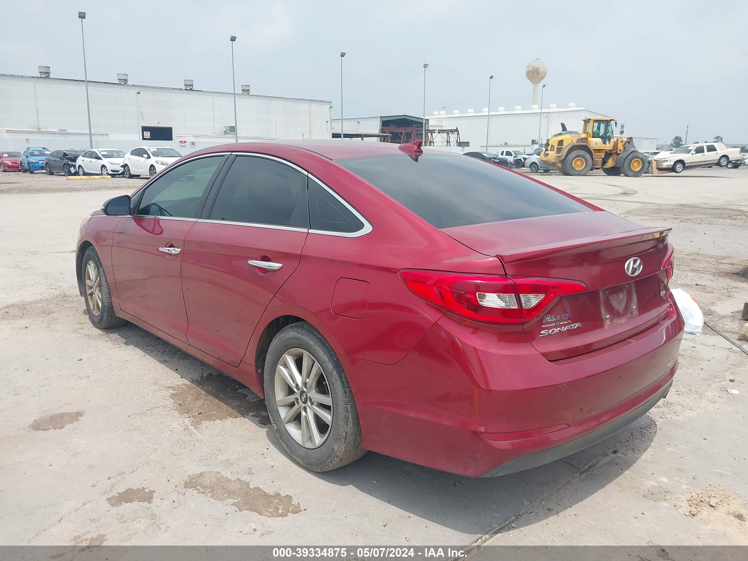 Photo 2 VIN: 5NPE24AA9FH244448 - HYUNDAI SONATA 