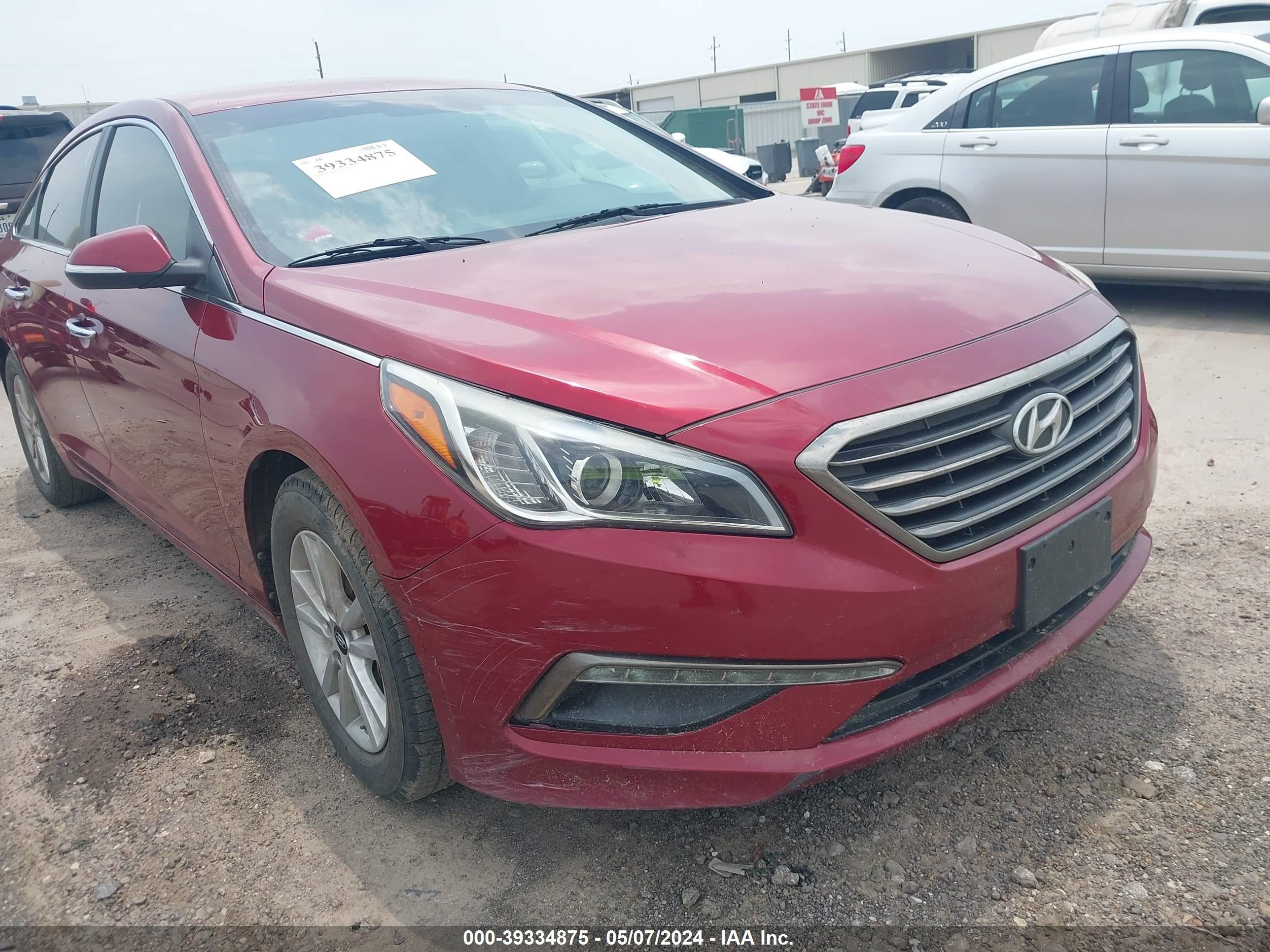 Photo 5 VIN: 5NPE24AA9FH244448 - HYUNDAI SONATA 