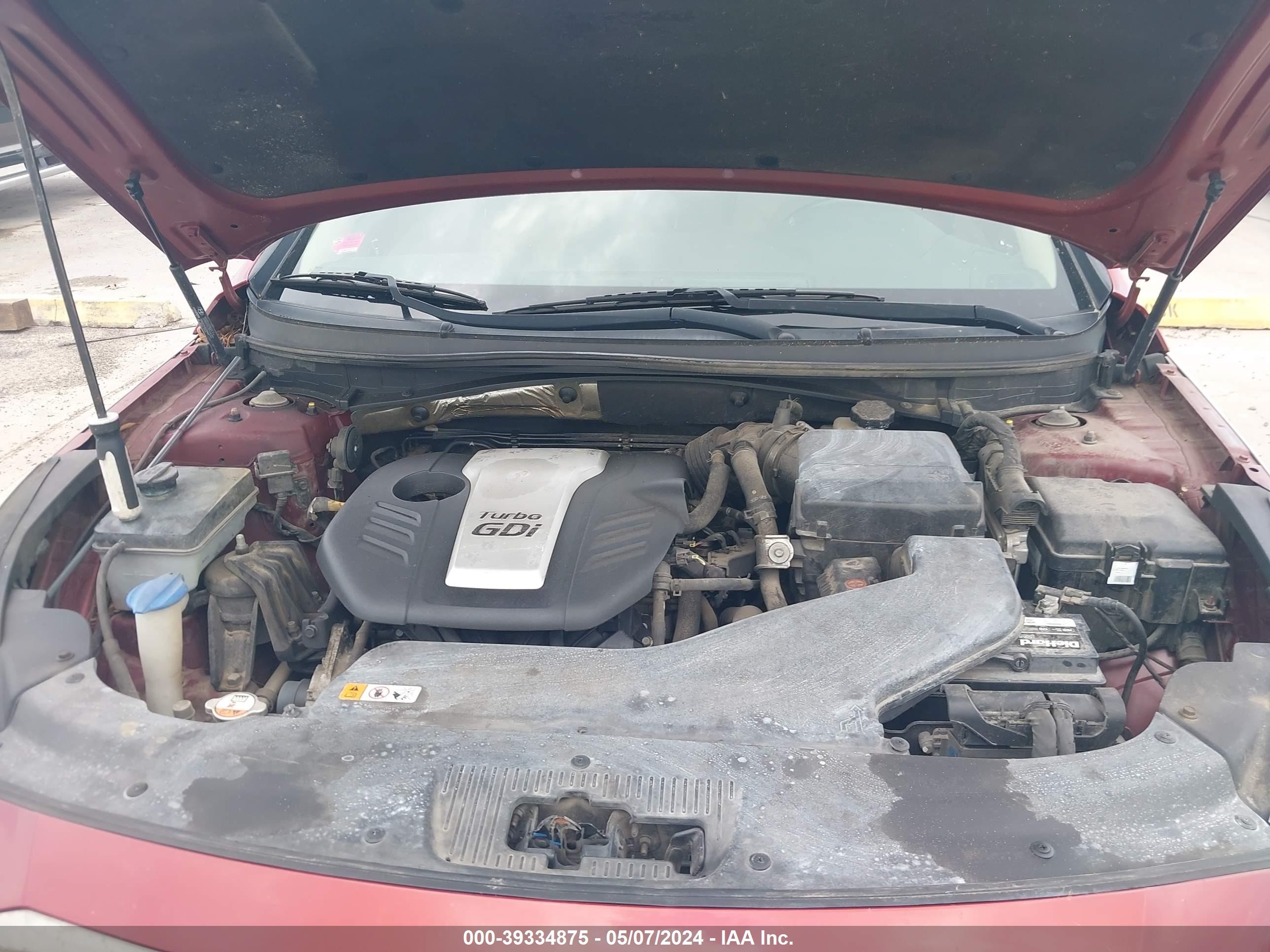 Photo 9 VIN: 5NPE24AA9FH244448 - HYUNDAI SONATA 