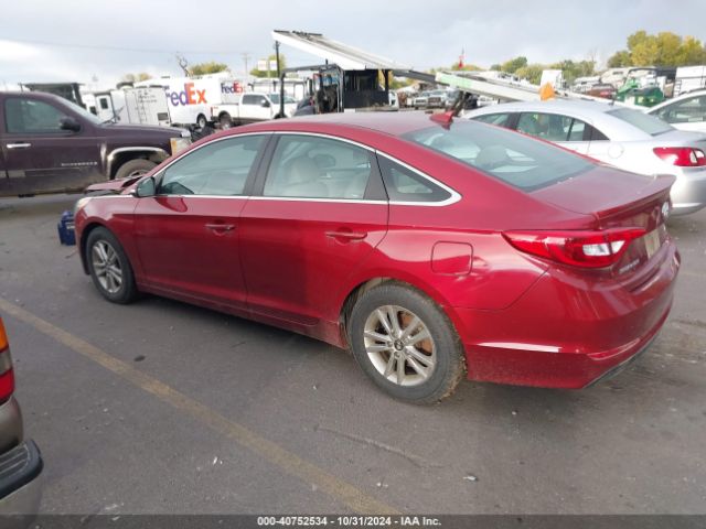 Photo 2 VIN: 5NPE24AA9GH400408 - HYUNDAI SONATA 