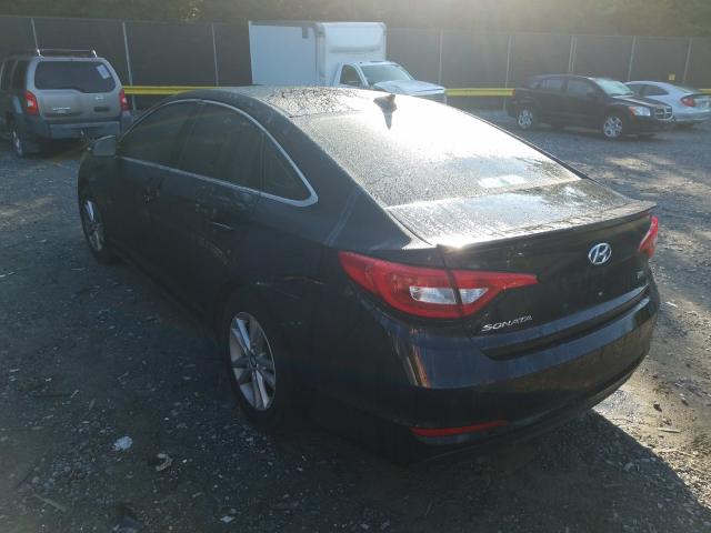 Photo 2 VIN: 5NPE24AAXGH391038 - HYUNDAI SONATA ECO 