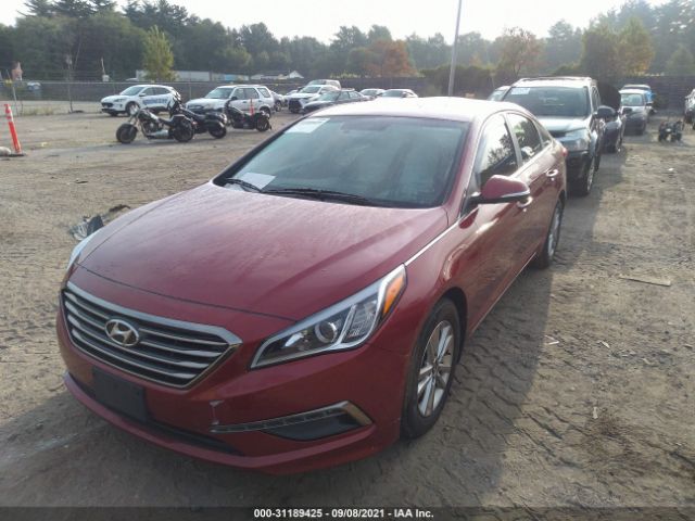 Photo 1 VIN: 5NPE24AAXGH429156 - HYUNDAI SONATA 