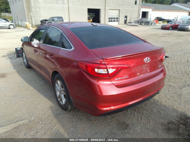 Photo 2 VIN: 5NPE24AAXGH429156 - HYUNDAI SONATA 