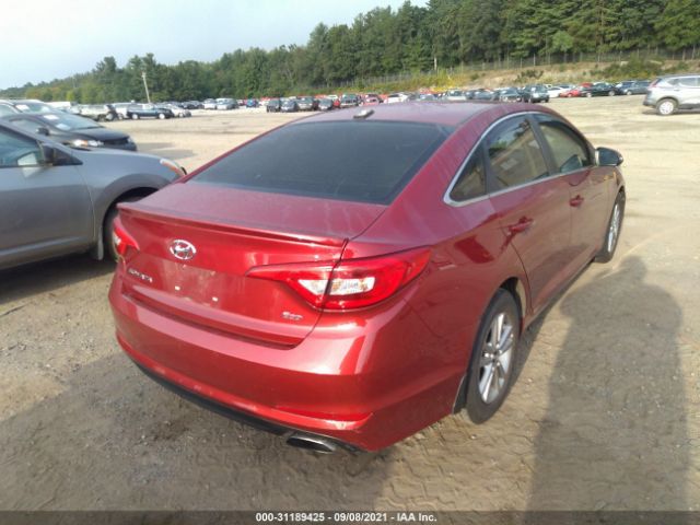 Photo 3 VIN: 5NPE24AAXGH429156 - HYUNDAI SONATA 