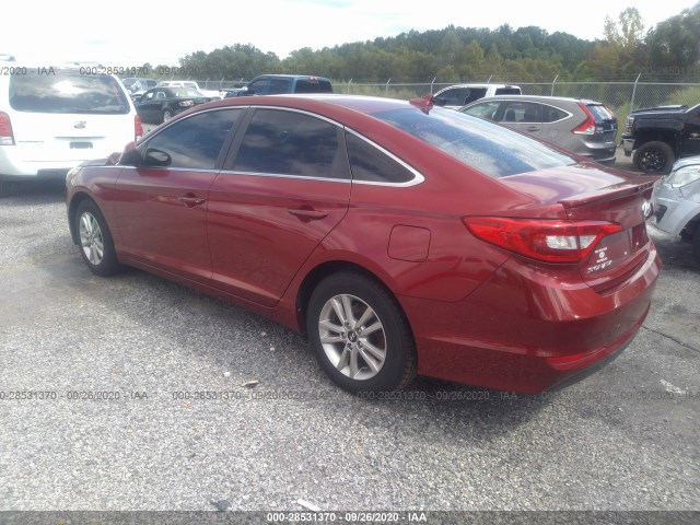 Photo 2 VIN: 5NPE24AF0FH006368 - HYUNDAI SONATA 