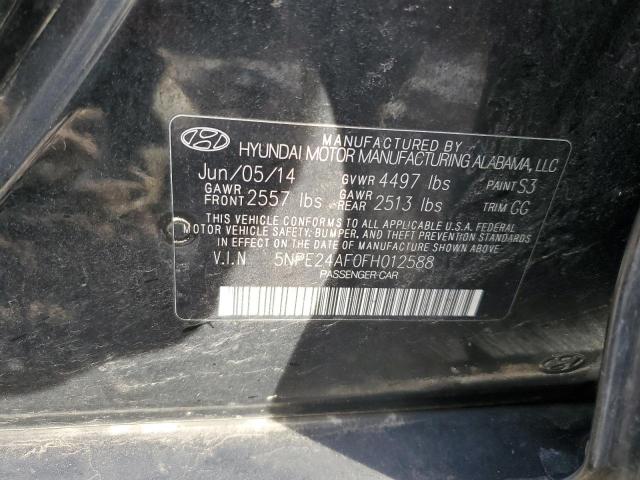 Photo 11 VIN: 5NPE24AF0FH012588 - HYUNDAI SONATA SE 