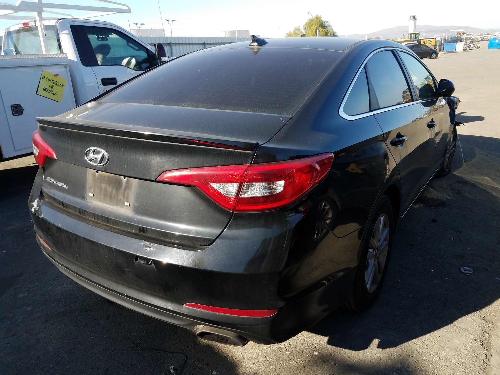 Photo 3 VIN: 5NPE24AF0FH015538 - HYUNDAI SONATA SE 