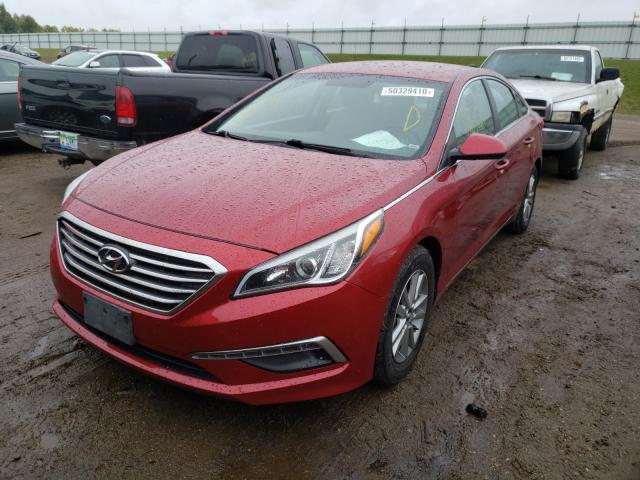 Photo 1 VIN: 5NPE24AF0FH021100 - HYUNDAI SONATA SE 