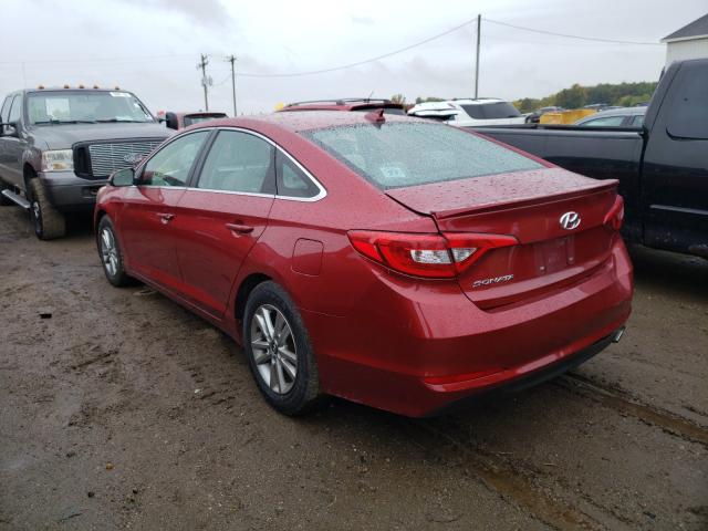 Photo 2 VIN: 5NPE24AF0FH021100 - HYUNDAI SONATA SE 