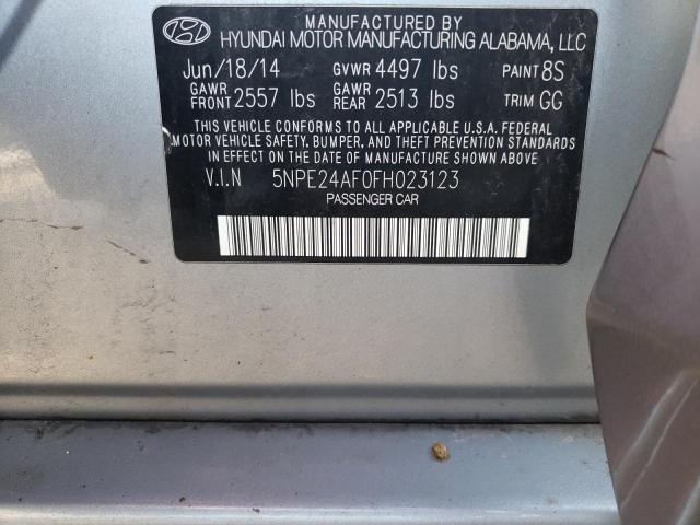 Photo 12 VIN: 5NPE24AF0FH023123 - HYUNDAI SONATA 