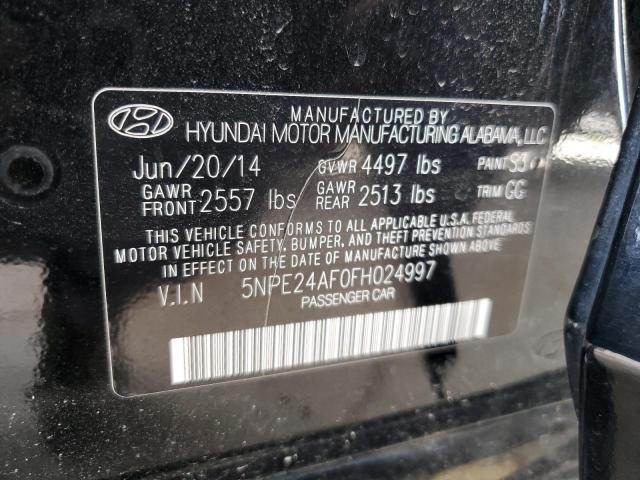 Photo 11 VIN: 5NPE24AF0FH024997 - HYUNDAI SONATA 