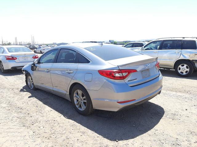 Photo 2 VIN: 5NPE24AF0FH067252 - HYUNDAI SONATA SE 