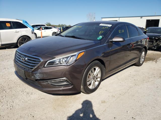 Photo 1 VIN: 5NPE24AF0FH067493 - HYUNDAI SONATA SE 