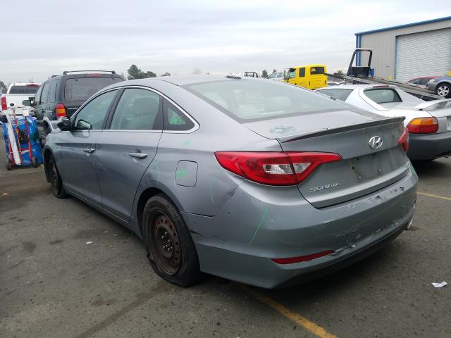 Photo 2 VIN: 5NPE24AF0FH075836 - HYUNDAI SONATA SE 