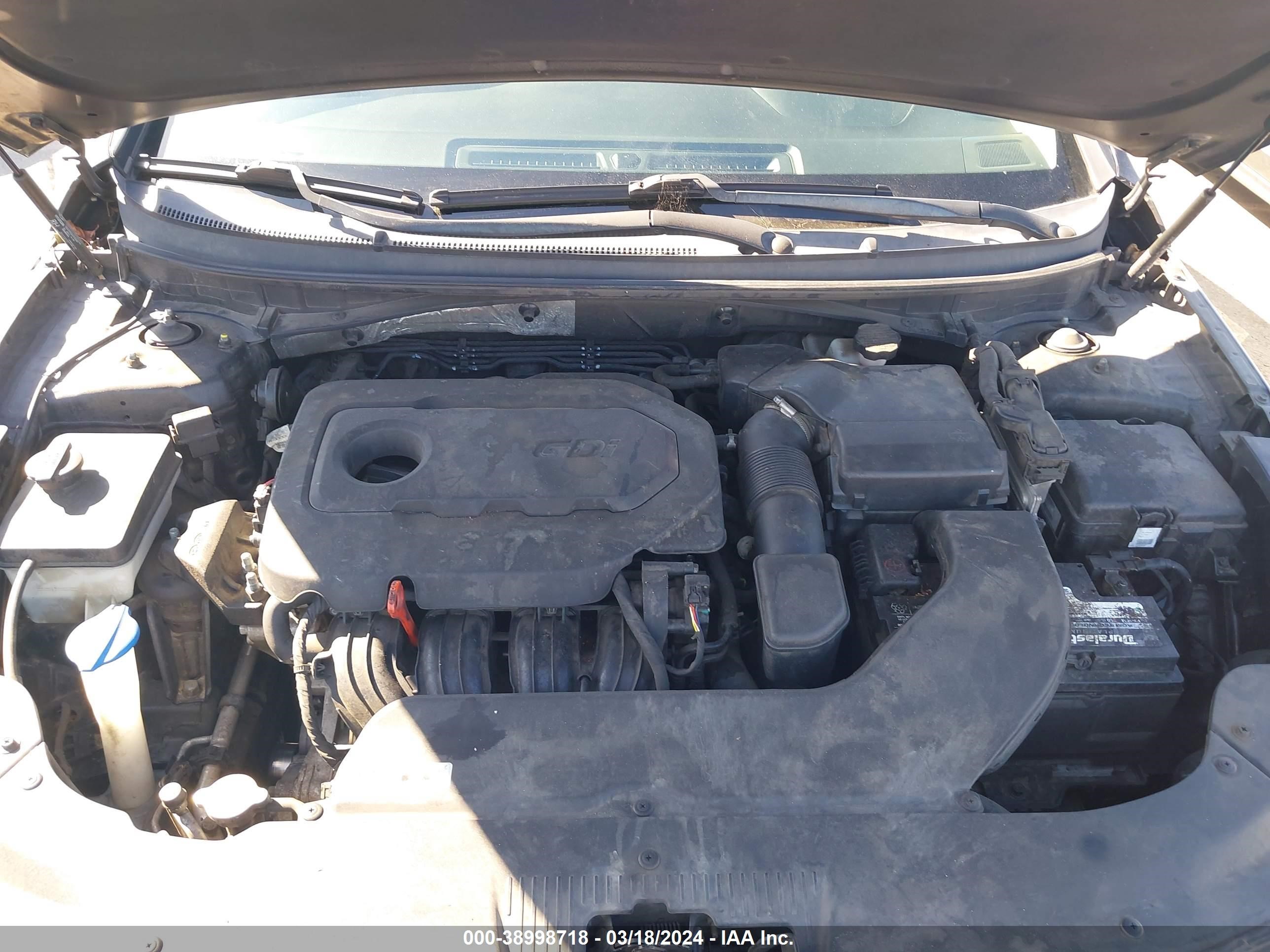 Photo 9 VIN: 5NPE24AF0FH148283 - HYUNDAI SONATA 