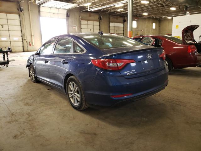 Photo 2 VIN: 5NPE24AF0FH150891 - HYUNDAI SONATA SE 