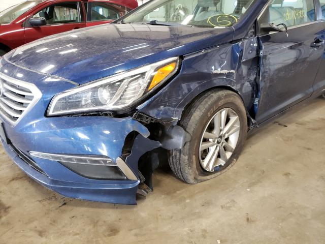 Photo 8 VIN: 5NPE24AF0FH150891 - HYUNDAI SONATA SE 