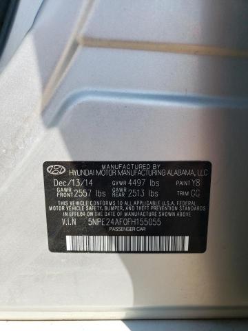 Photo 11 VIN: 5NPE24AF0FH155055 - HYUNDAI SONATA SE 