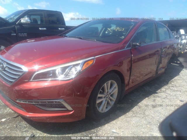 Photo 1 VIN: 5NPE24AF0FH175936 - HYUNDAI SONATA 