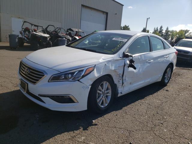 Photo 1 VIN: 5NPE24AF0FH187455 - HYUNDAI SONATA SE 