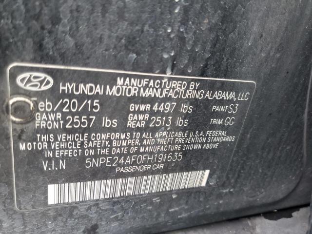 Photo 11 VIN: 5NPE24AF0FH191635 - HYUNDAI SONATA 