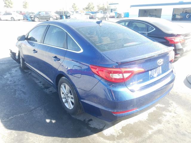 Photo 2 VIN: 5NPE24AF0FH203105 - HYUNDAI SONATA SE 