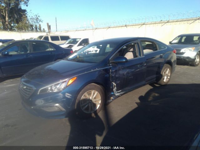 Photo 1 VIN: 5NPE24AF0FH207378 - HYUNDAI SONATA 