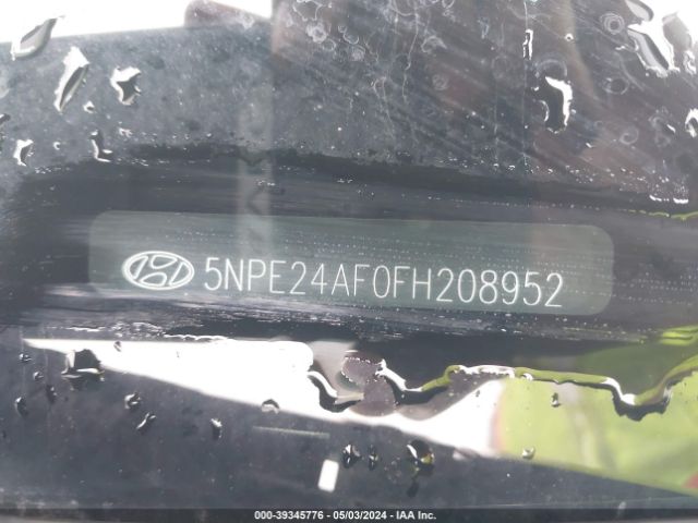 Photo 8 VIN: 5NPE24AF0FH208952 - HYUNDAI SONATA 