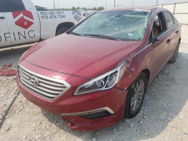 Photo 1 VIN: 5NPE24AF0FH217506 - HYUNDAI SONATA SE 