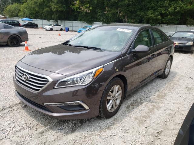 Photo 1 VIN: 5NPE24AF0FH227078 - HYUNDAI SONATA SE 