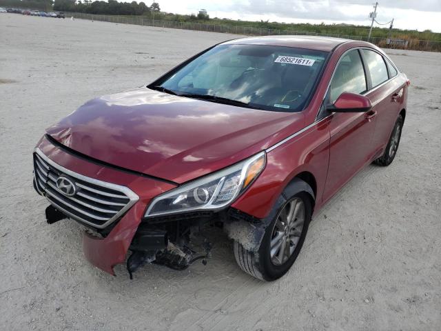 Photo 1 VIN: 5NPE24AF0FH227338 - HYUNDAI SONATA SE 